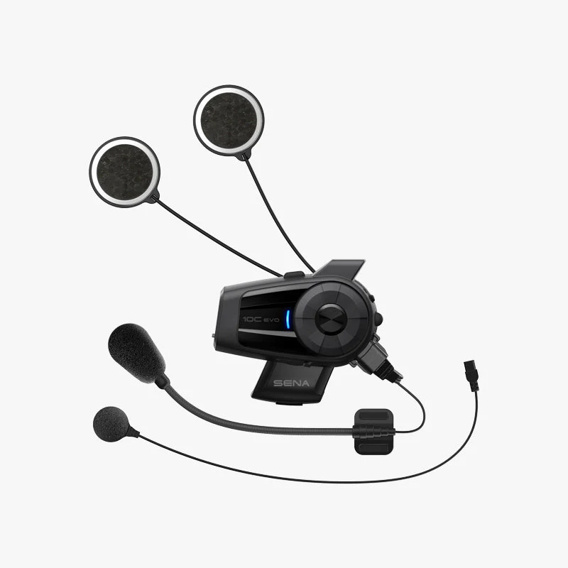 10C EVO Motorcycle Bluetooth Camera & Communication System with HD Speakers - Image 4