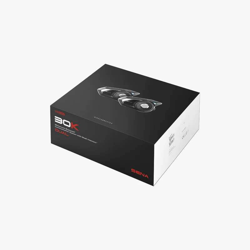 30K Motorcycle Bluetooth Communication System with Mesh Intercom & HD Speakers - Image 5