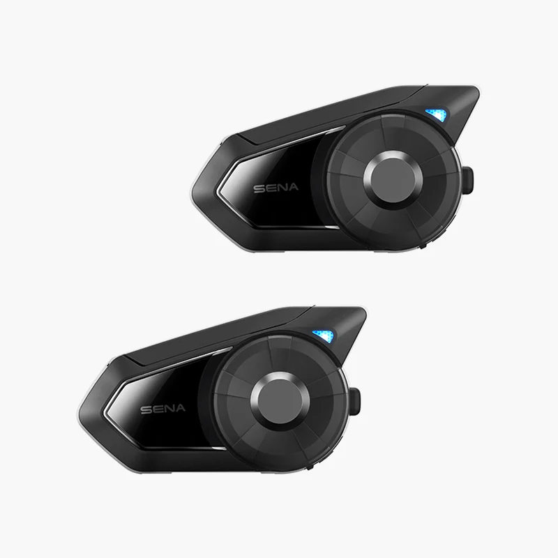 30K Motorcycle Bluetooth Communication System with Mesh Intercom & HD Speakers - Image 6