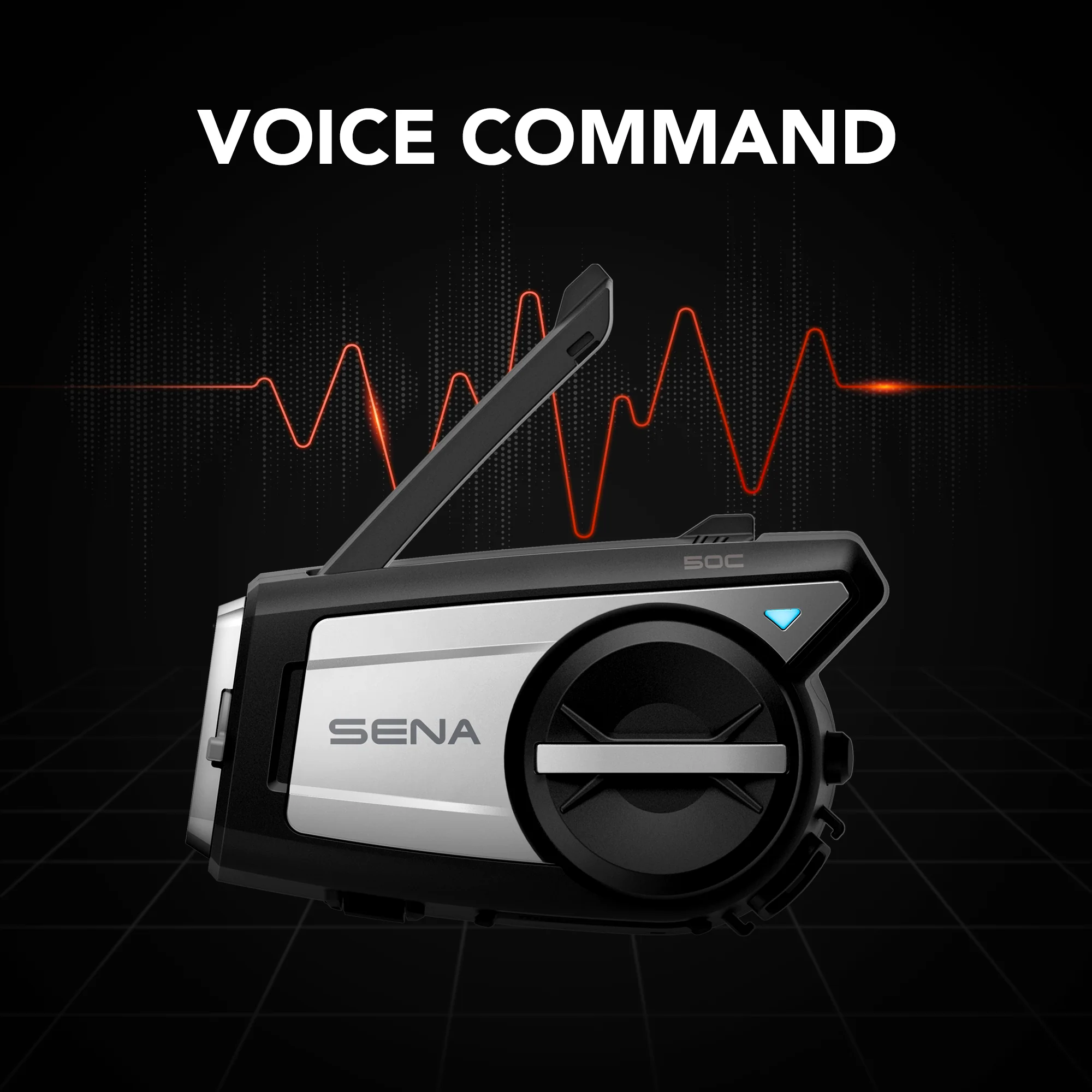 50C Motorcycle Communication & 4K Camera System - Image 7