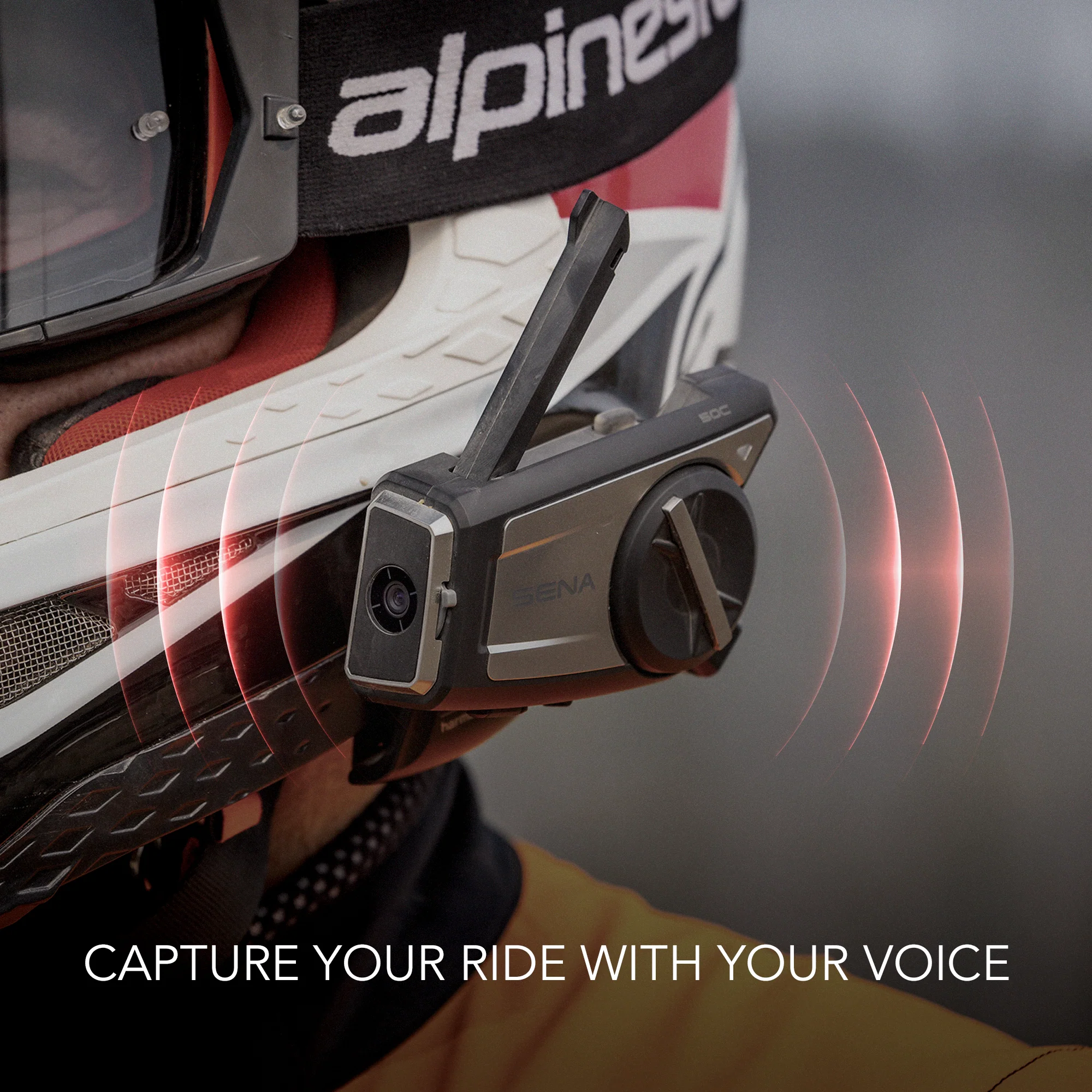 50C Motorcycle Communication & 4K Camera System - Image 9