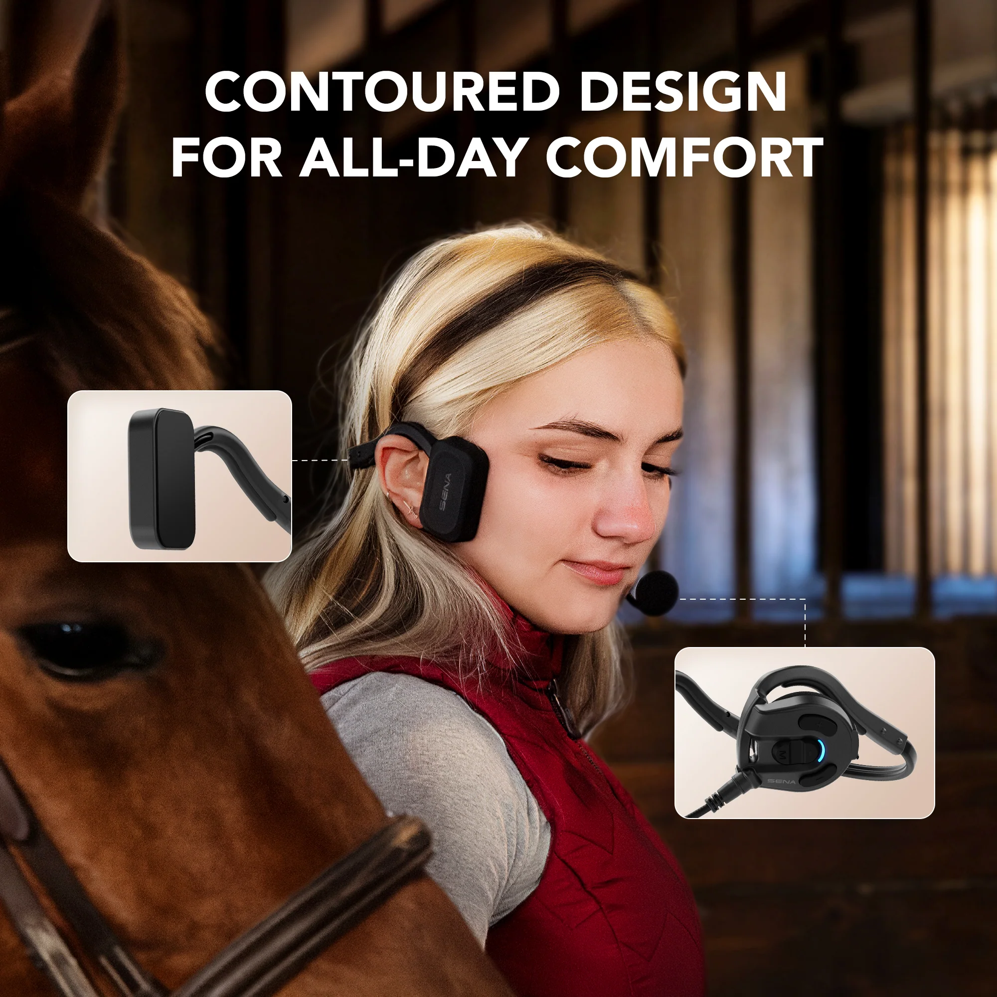 EXPAND Mono Mesh Intercom Headset - Image 5