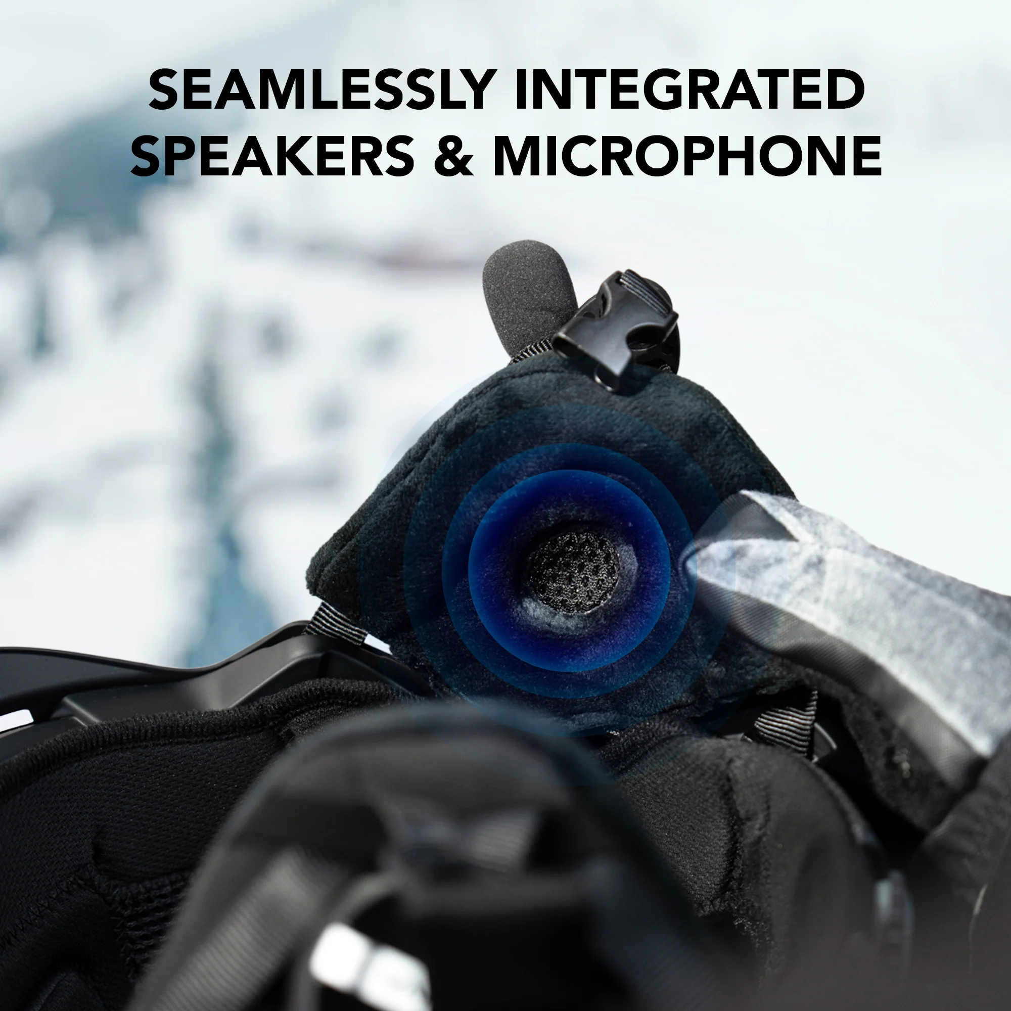 Latitude S2 Snow Sports Smart Helmet with Mesh Intercom Communication - Image 4
