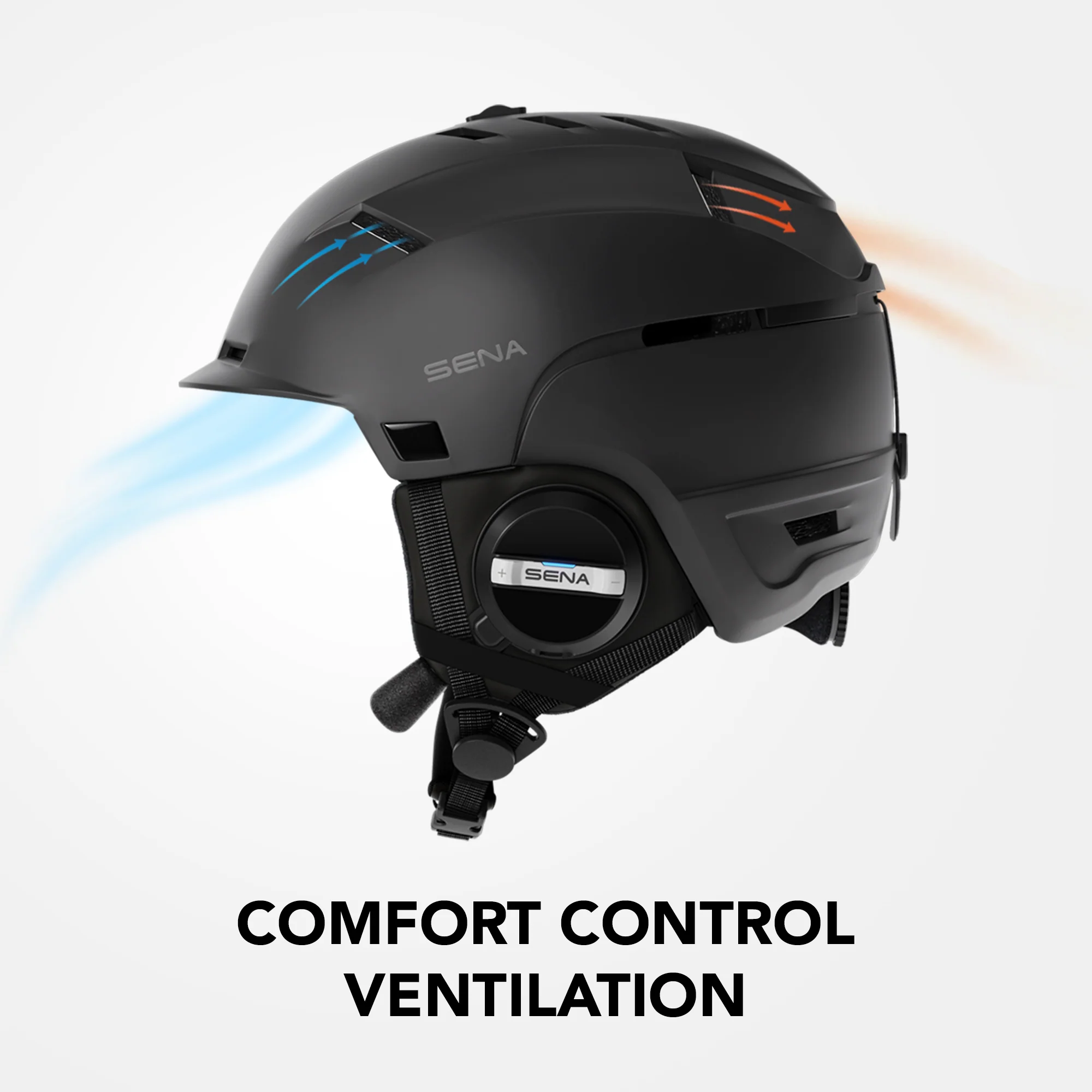 Latitude S2 Snow Sports Smart Helmet with Mesh Intercom Communication - Image 6