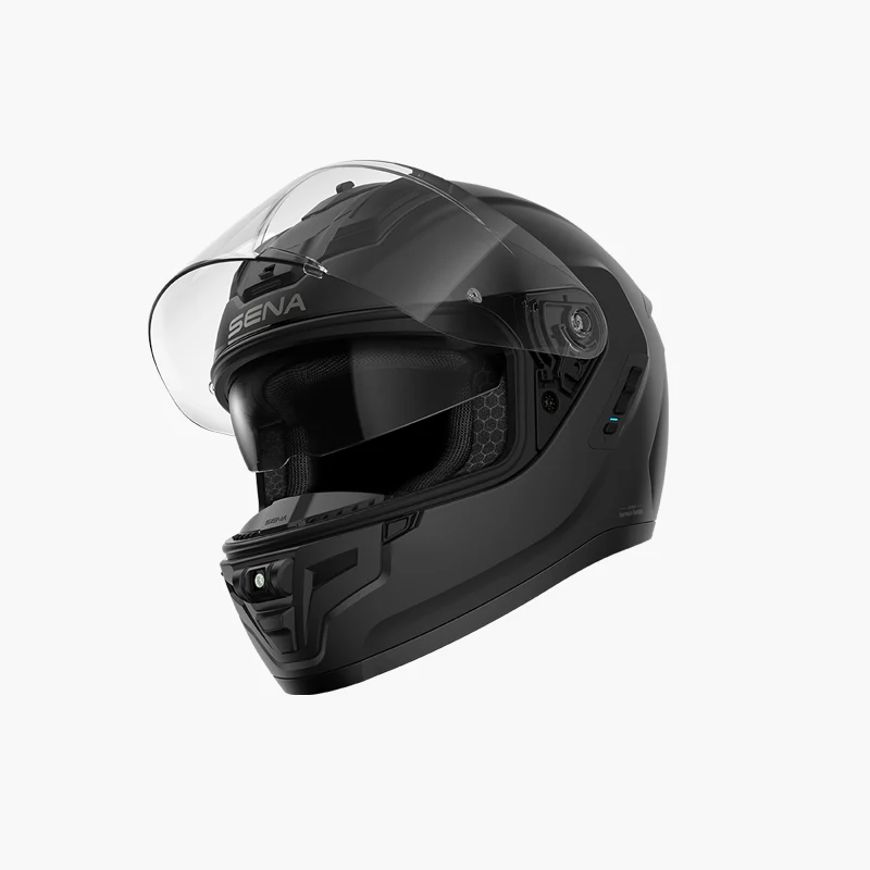 Phantom Full Face Motorcycle Helmet with Mesh Intercom - Image 2