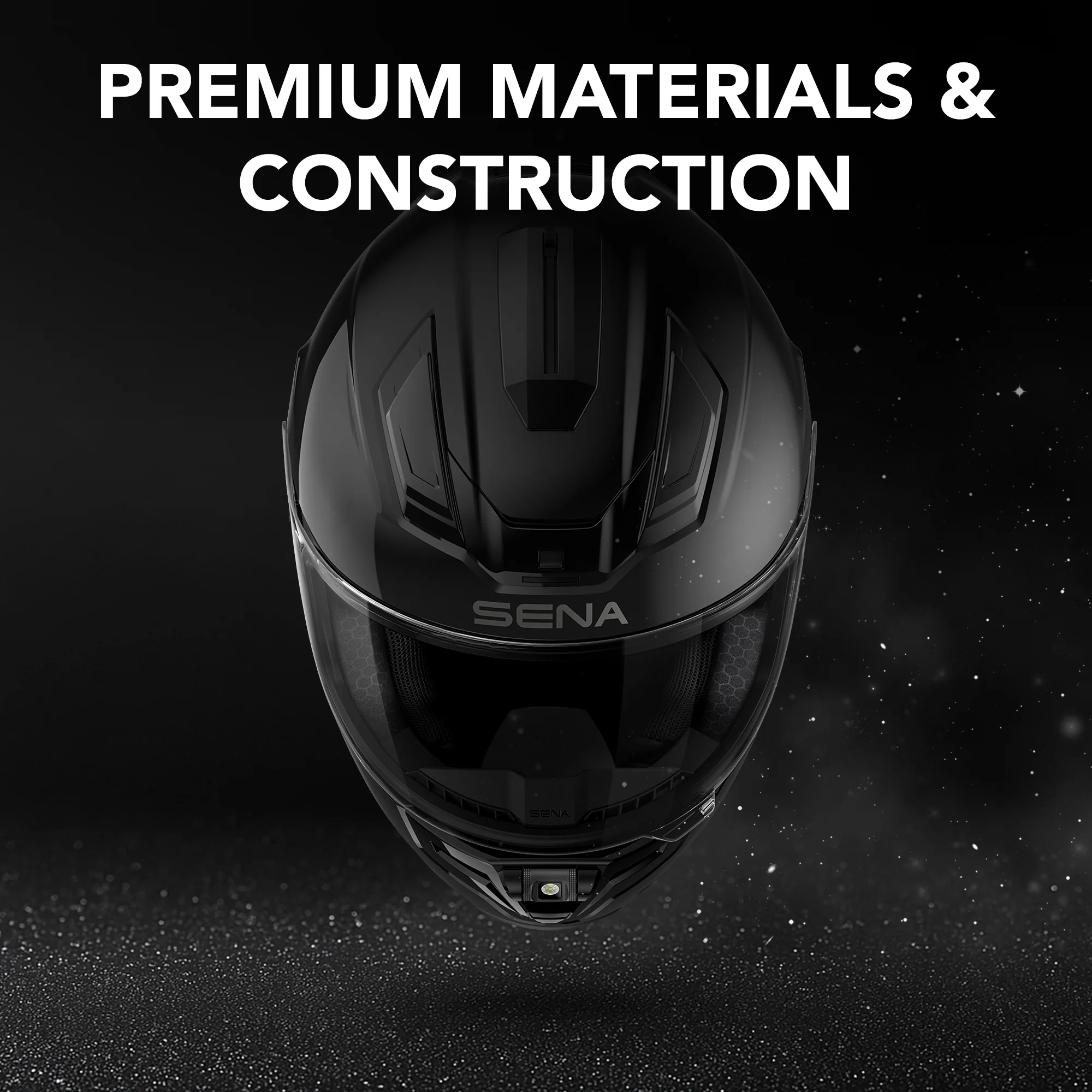 Phantom ANC Full-face Motorcycle Helmet with Integrated Communication System Featuring Active Noise Cancellation - Image 10