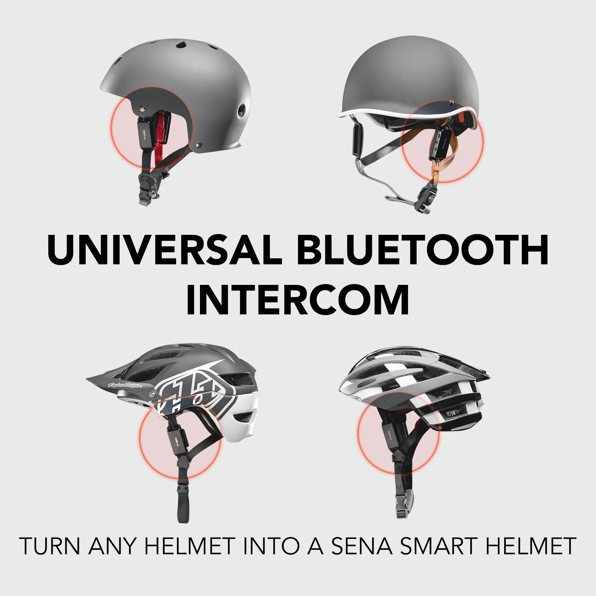 pi, Bluetooth Communication Headset for Helmets - Image 3