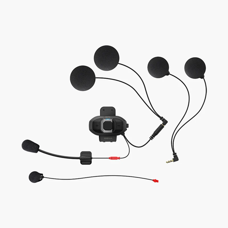 SF2 Motorcycle Bluetooth Communication System with Dual Speaker Sets - Image 3