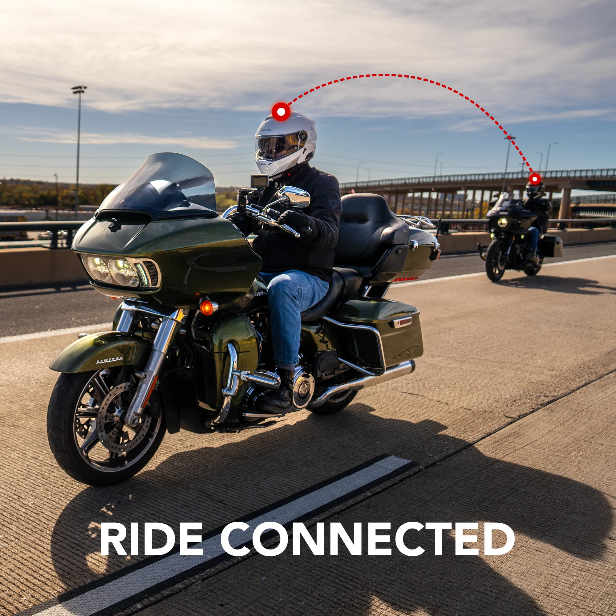SPECTER Modular Smart Communication Motorcycle Helmet with Mesh Intercom, ECE - Image 10