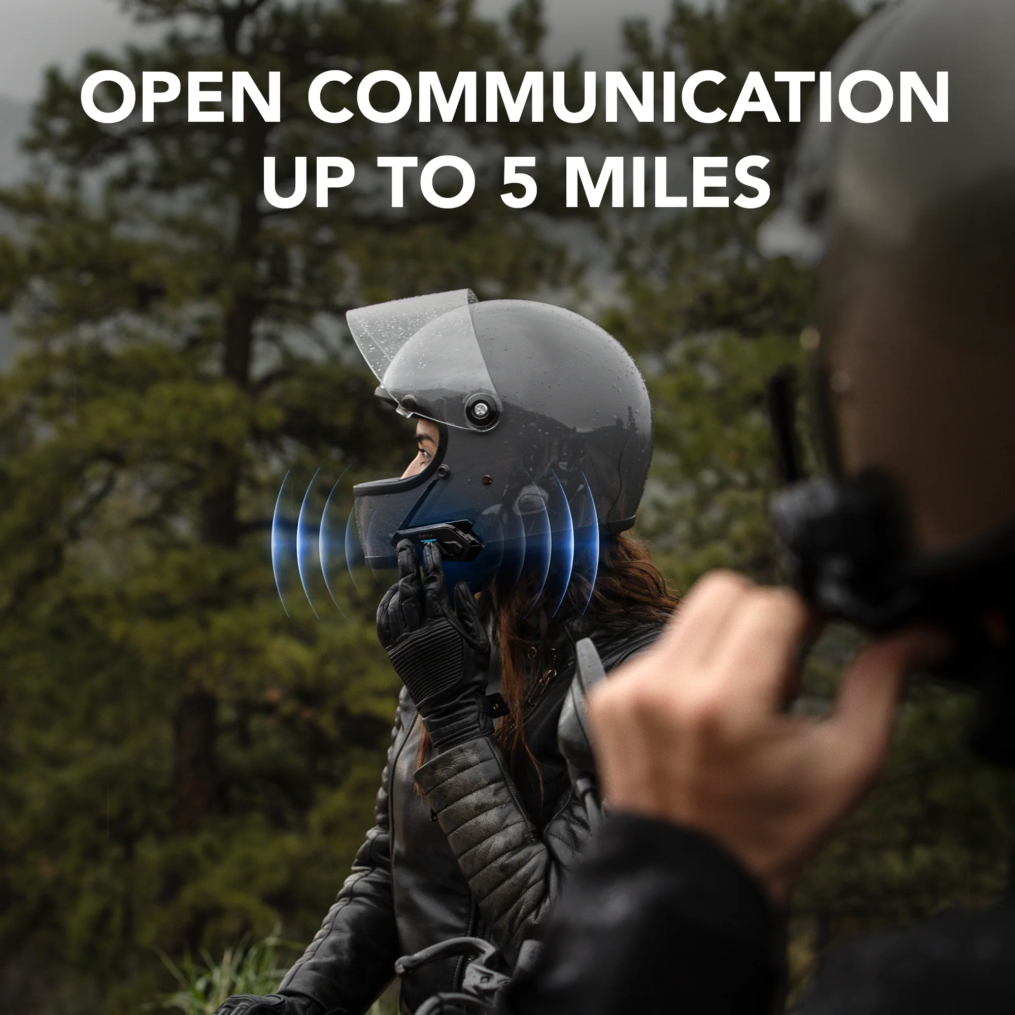 SPIDER RT1 Low Profile Motorcycle Mesh Communication System - Image 9
