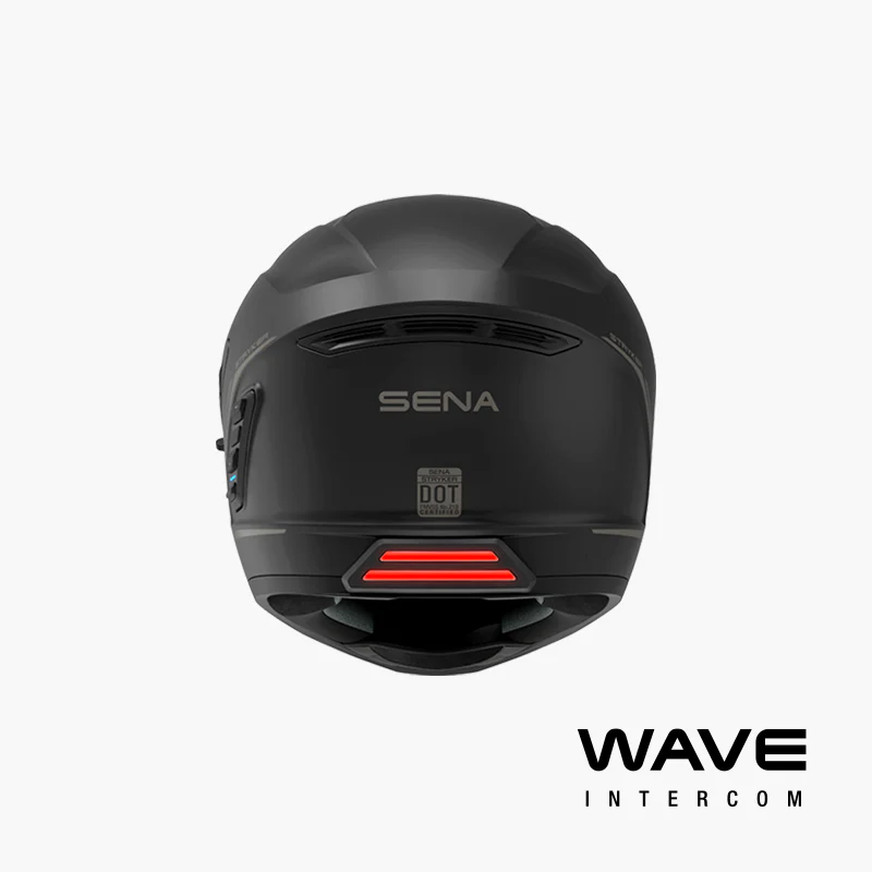 Stryker, Full Face Motorcycle Smart Helmet with Mesh Intercom - Image 5